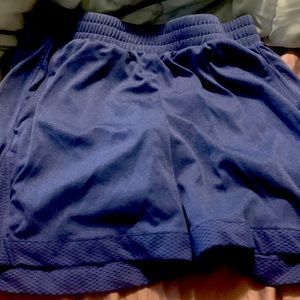 Size 10-12, purple athletic shorts